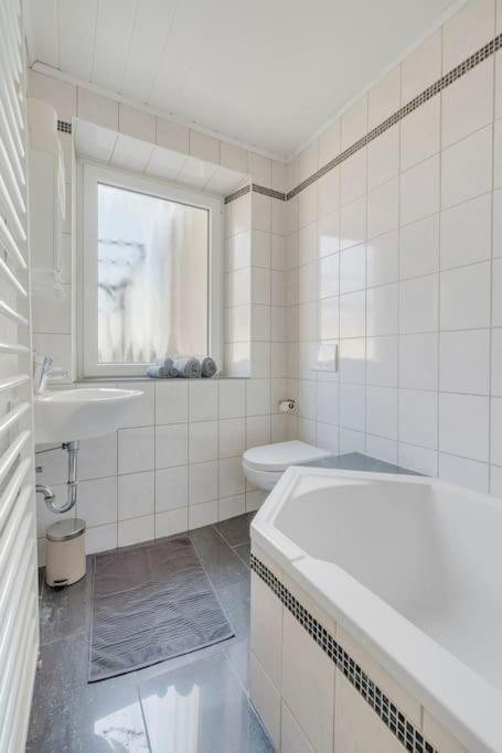 Tiny Apartment With Spacious Terrace On The Rhine 新维德 外观 照片