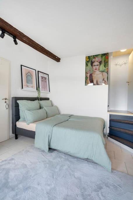 Tiny Apartment With Spacious Terrace On The Rhine 新维德 外观 照片